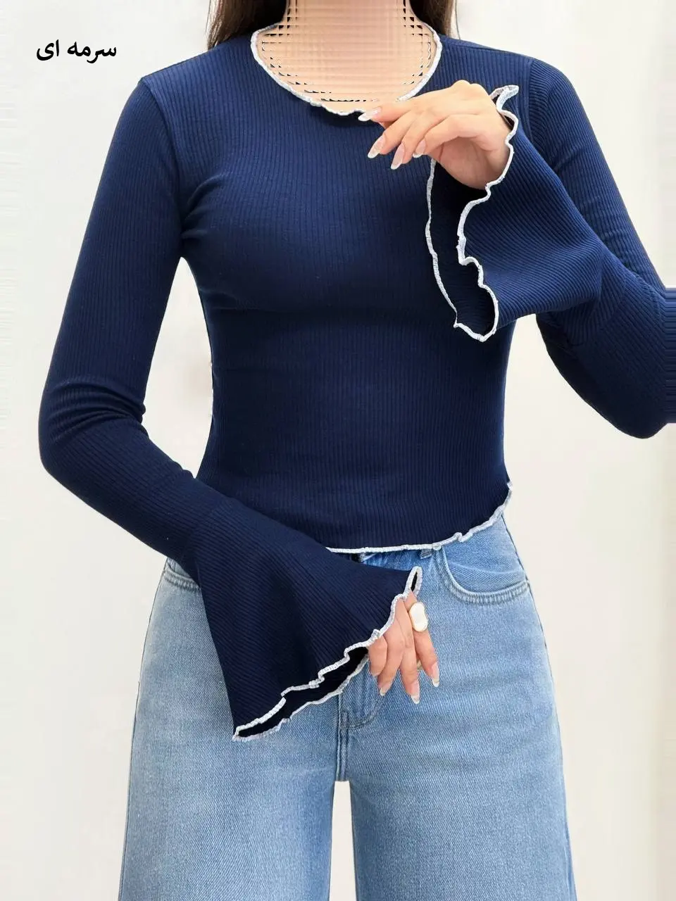 7617-بافت وارداتی flower